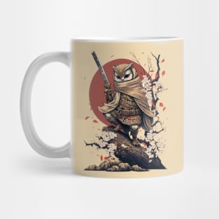 Owl Ninja Warrior Japanese Anime Mug